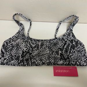 Xhilaration Snakeskin Bralette Bikini Top – S – NWT